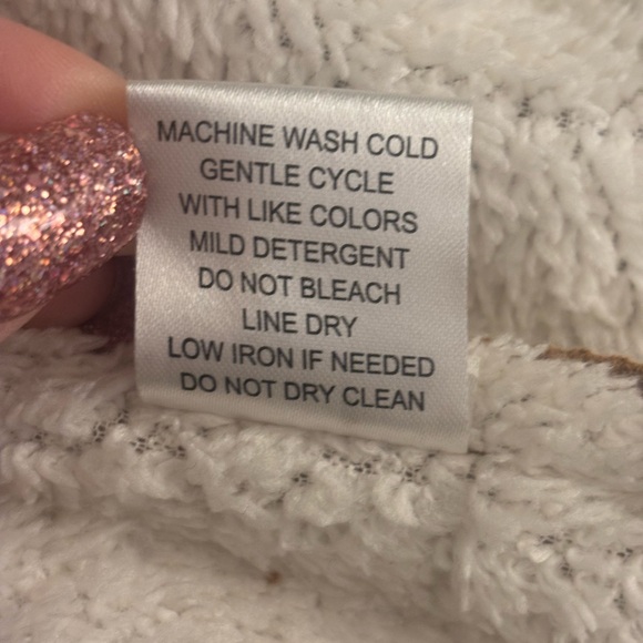 Grace & Lace Brown Corduroy Y2K Inspired Teddy Jacket with Cream Lining - Picture 9 of 9